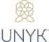 Das UNYK Logo mit der Moltebeere als Bildmarke